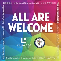 All Are Welcome Decal
