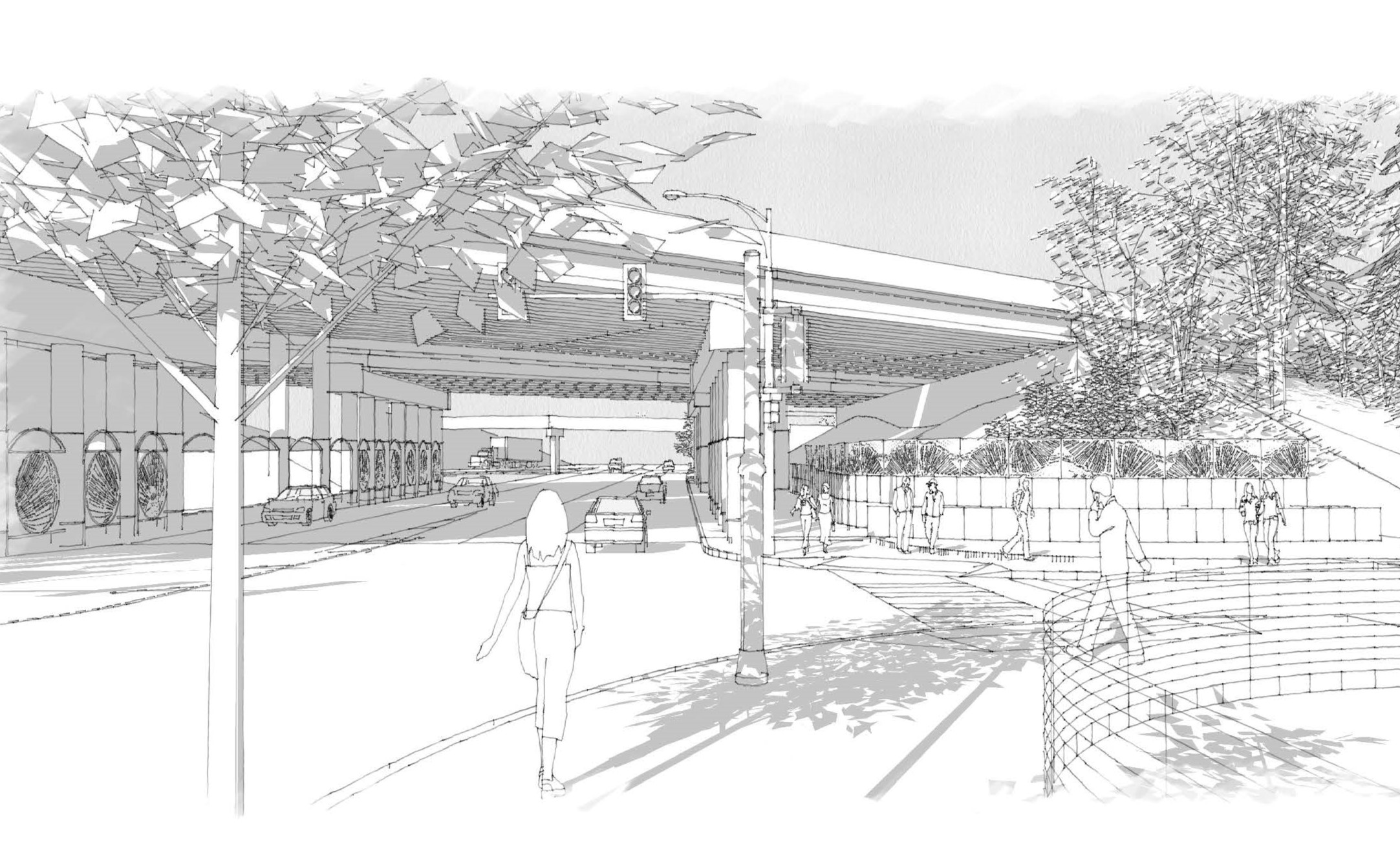 44th Ave W Underpass Bicycle and Pedestrian Improvements