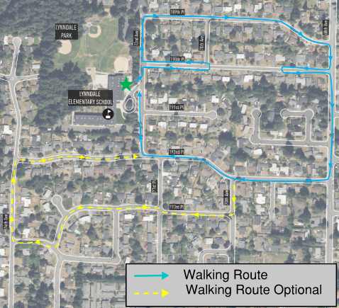 Walking-Map-Lynndale-Neighborhood